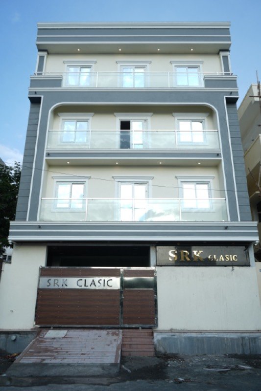 SRK Clasic building frontage and balconies